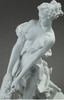 独角鹿西洋古董雕塑家Carrier-Belleuse素胎瓷 牵着母狮的狄安娜 商品缩略图4
