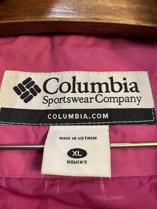 Columbia 哥伦比亚 冲锋衣 粉色数位迷彩拼接 棉服 夹棉外套_CTJK(XL) 商品图2