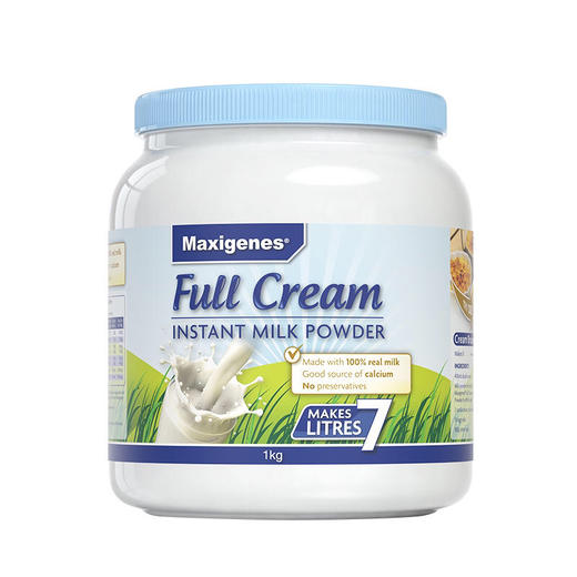 美可卓成人脱脂奶粉蓝胖子蓝妹子1kg 商品图6