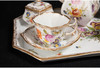 独角鹿西洋古董德国瓷窑出品手绘花卉主题双人下午茶瓷器套装 商品缩略图4