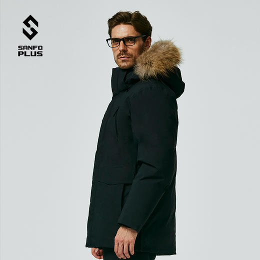 SANFO PLUS 羽绒服PARKA 拒水鹅绒工装保暖登山服 22093 商品图1