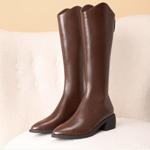 百货世界-森达瘦瘦中筒靴 商品图0