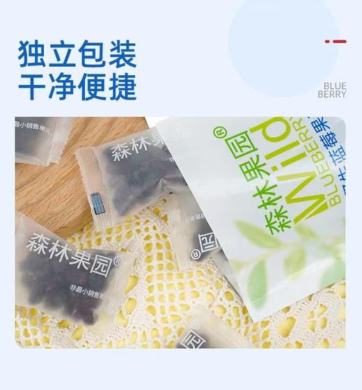 【3袋】 林野小铺野生蓝莓果干 50克/袋 A-2673 商品图6