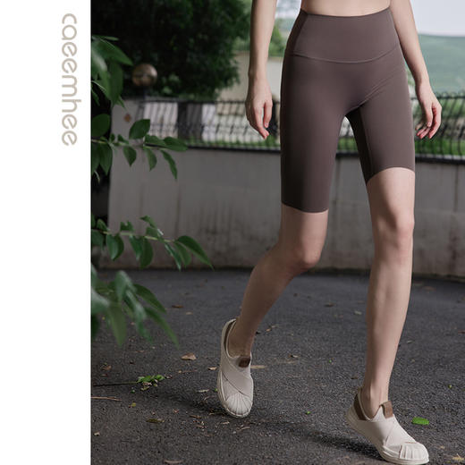卡益裸感软糯瑜伽五分裤KQ04209 商品图0
