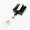 齐心A7938伸缩易拉扣方形黑色胸卡挂绳公交门禁胸牌卡套夹子工作工厂员工牌证件挂绳扣 商品缩略图2