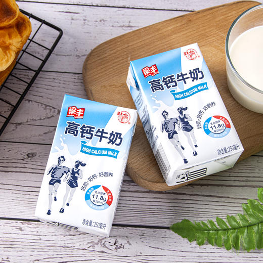 梁丰高钙牛奶250ml*20盒（6个月保质期） 商品图3