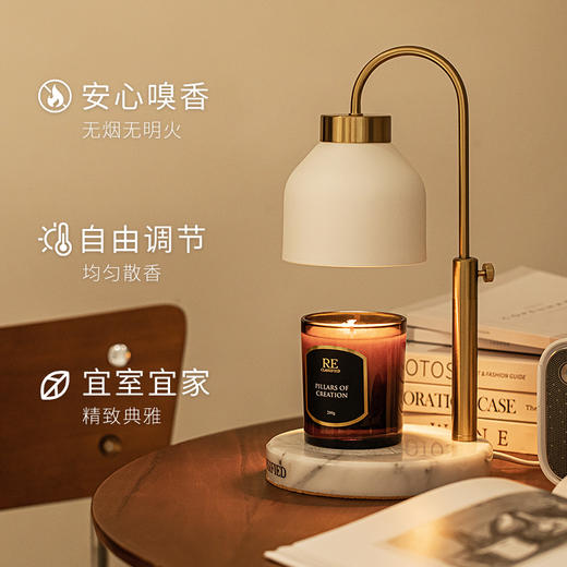 融蜡灯/典雅白/清新黄 商品图2