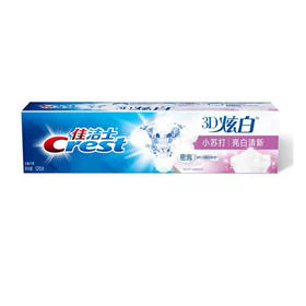 佳洁士3D炫白小苏打牙膏120g