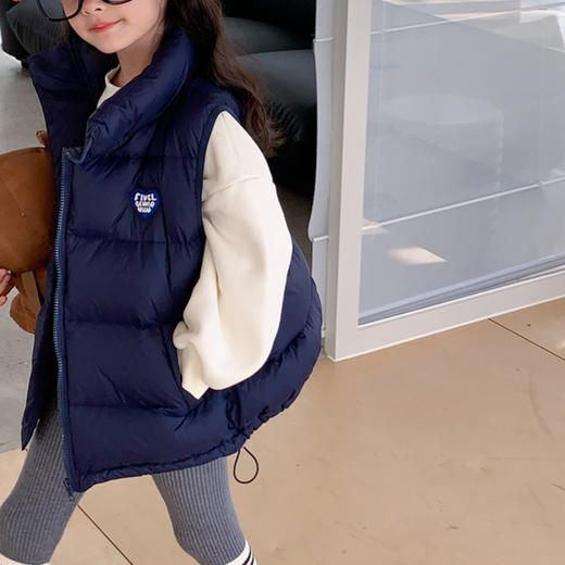 裁缝学苑TQ67 羽绒马甲纸样新款儿童羽绒服外套保暖背心衣服样板 商品图2