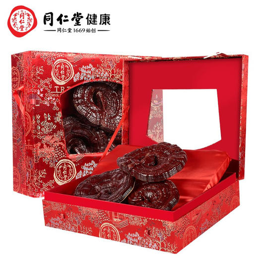 【正宗同仁堂品牌】北京同仁堂 灵芝 300g 刺绣礼盒 赤芝丹芝 道地福建原产SY 商品图5