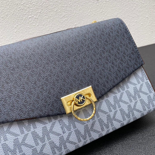 秋冬特惠💰560 高圆圆同款 MK专柜新款Hendrix 秋冬新款中号老花邮差包F0088 商品图4