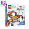 【中商原版】LEGO乐高机关书4册+积木玩具套装 圣诞节 警察局 建筑工地 消防局 得宝系列我的小小表情包 MY FIRST EMOTIONS 商品缩略图4