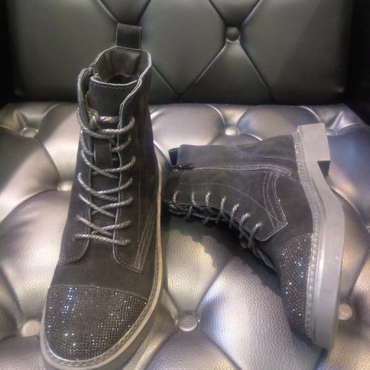 BB052奢华满钻加绒马丁靴 商品图9