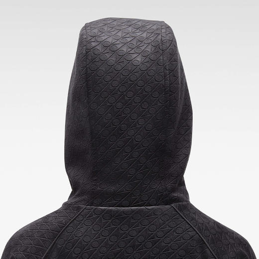 MOOSE KNUCKLES 女士驼鹿指关节徽标压花连帽外套 黑色 M32LS638G 975 商品图2