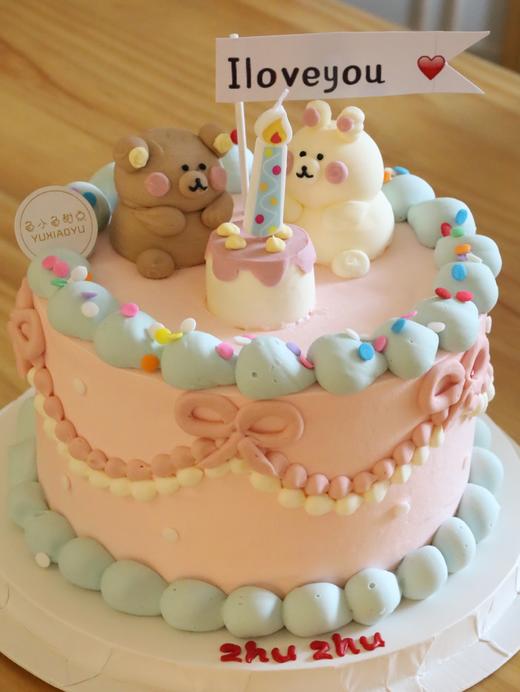 可爱熊熊兔兔过生日 商品图0