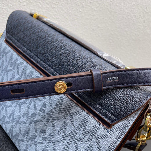 秋冬特惠💰560 高圆圆同款 MK专柜新款Hendrix 秋冬新款中号老花邮差包F0088 商品图5