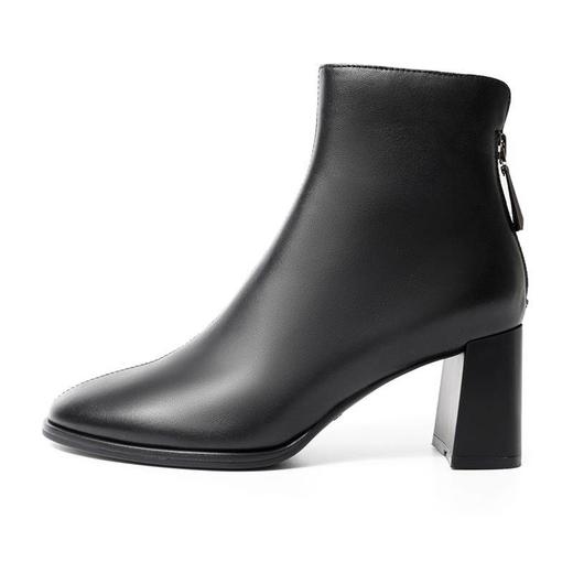 百货世界-森达绵羊皮革女皮靴 商品图1