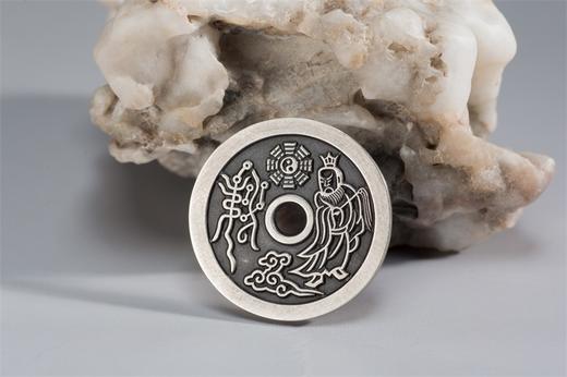 矩德泉坊 纯银手作 山鬼背太上老君图（2.9厘米版）089 商品图6