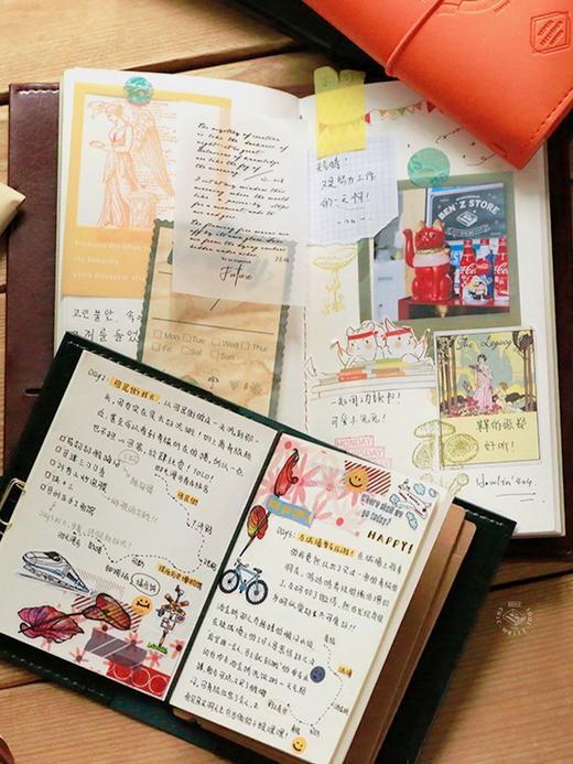 本字时多便携旅行手帐绑带笔记本 商品图3