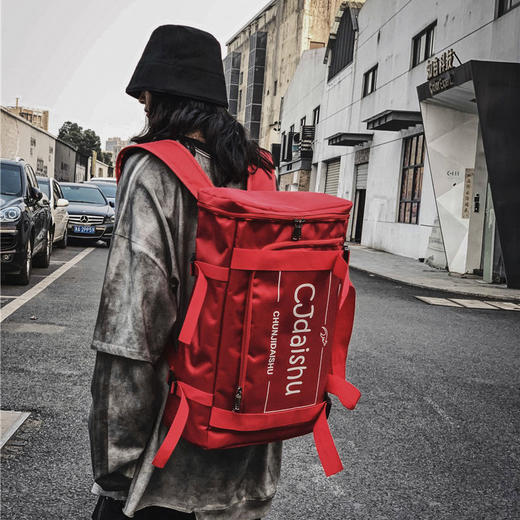 潮流多功能双肩背包 男士大容量旅行包 学生放假书包kyy11 商品图4