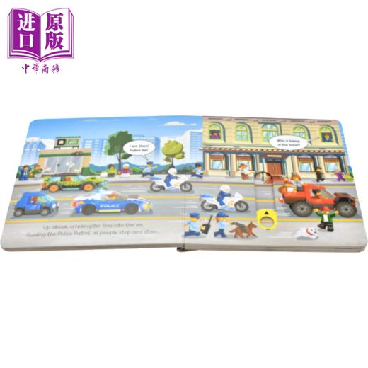 【中商原版】LEGO乐高机关书4册+积木玩具套装 圣诞节 警察局 建筑工地 消防局 得宝系列我的小小表情包 MY FIRST EMOTIONS 商品图7