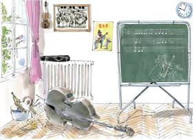 [大脸娃娃托育早教 讲故事]之《低音提琴》