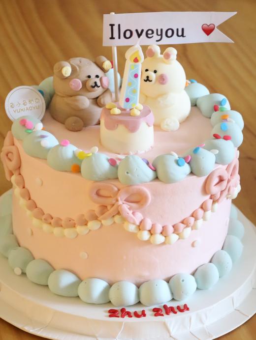 可爱熊熊兔兔过生日 商品图1