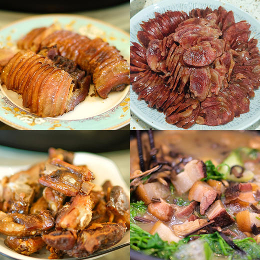 【高山“雅南黑猪”香肠&腊肉】2300年的古老品种 多部位多风味可选 肉质细腻 肉味十足 雅南土黑猪跑山猪 商品图6