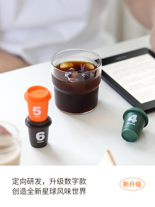 三顿半│数字星球系列 速溶冻干冷萃美式拿铁黑咖啡粉15颗*3g 商品图1