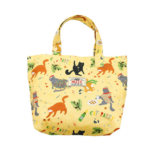 HUJI祤集Sneaky手提袋插画节日气氛 商品图1