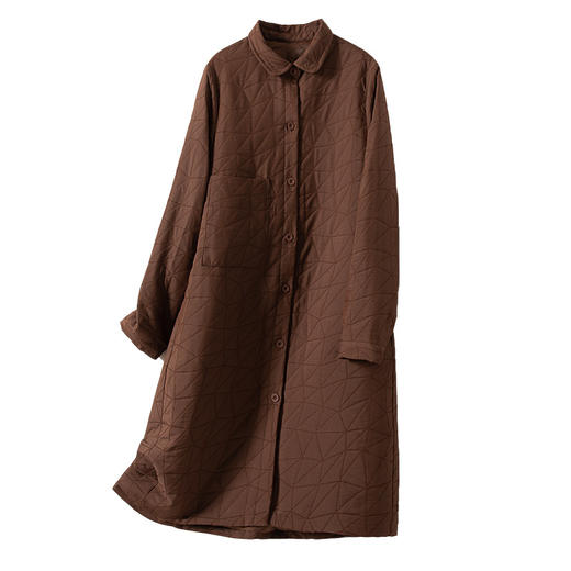 polo领夹棉风衣，韩版宽松保暖过膝百搭休闲外套HR-WH2359-29 商品图4