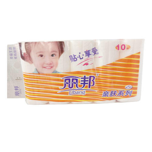 丽邦妇婴护理亲肤系列长卷卫生纸10卷1300g 商品图0