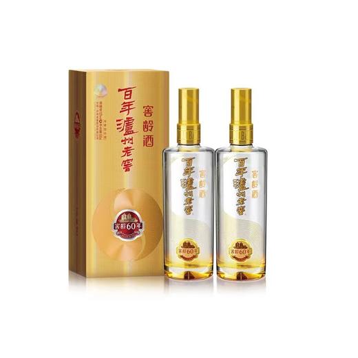 【泸州老窖官方形象店】百年泸州老窖窖龄酒 窖龄60年38度500ml*2瓶白酒 商品图1