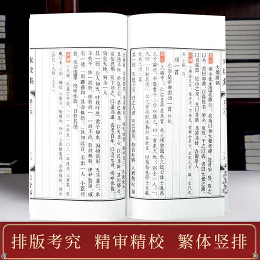 古体本《东坡集》 手工宣纸线装繁体竖排（一函六册） 商品图3