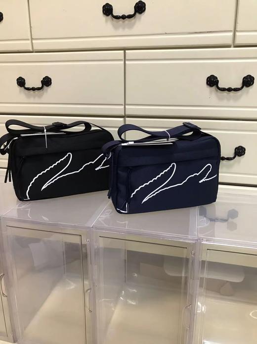 鱼 时尚轻质帆布包 鳄鱼图案印花斜挎包/单肩包 Z-9966 商品图2