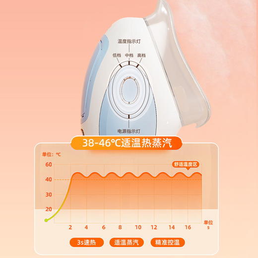 朔茂Sonmol手持式零压热雾仪 蒸汽精油护鼻 缓解鼻塞鼻痒不通气 成人儿童鼻腔护理 商品图3