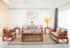 红桥红  家具严选  缅甸花梨（大果紫檀）【小轩窗 沙发 123六件套】 商品缩略图0