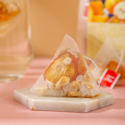 凤梨桂花雪梨茶三角包组合茶冰糖雪梨金桔茶冷泡水果茶袋泡rin06 商品图0