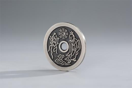 矩德泉坊 纯银手作 山鬼背太上老君图（2.9厘米版）089 商品图3