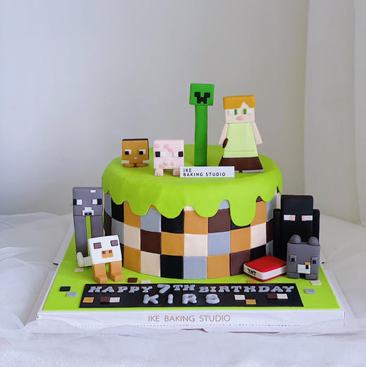 我的世界 | 翻糖 奶油蛋糕 商品图0