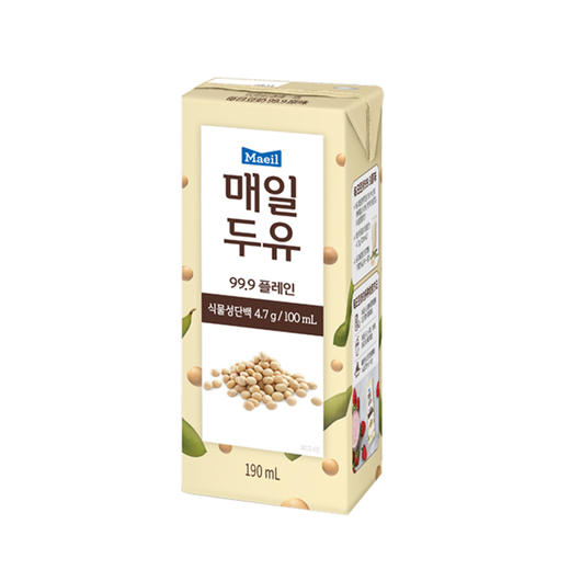 韩国每日纯豆奶190ml（T） 商品图0