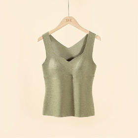 保暖 背心内衣女 打底衫内搭 秋冬无痕加绒加厚ykk29