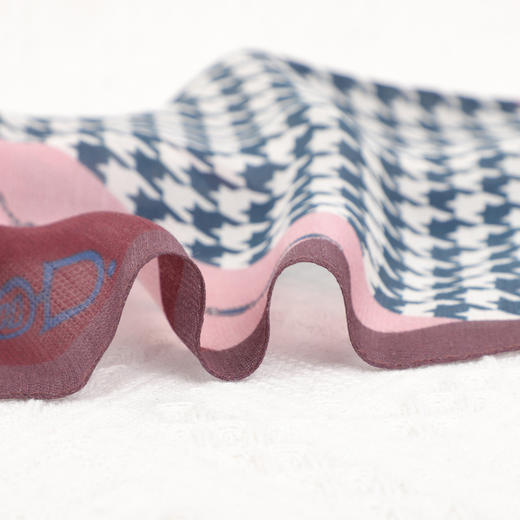 时尚桑蚕丝+羊毛印花长款围巾 (WXWD150-13) 商品图9