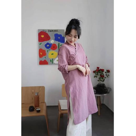 【抖音专属】连衣裙（22707468CX-紫茎屏风） 商品图1