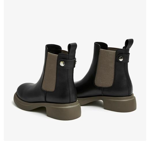 百货世界-百思图-牛皮革女皮靴 商品图2