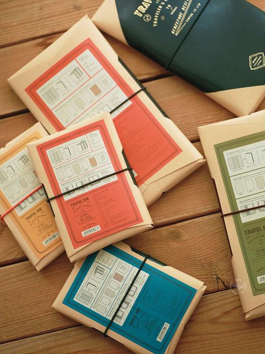 本字时多便携旅行手帐绑带笔记本 商品图2