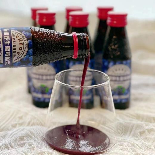 ※林野小铺有机野生蓝莓原浆100ml*8瓶装 商品图1