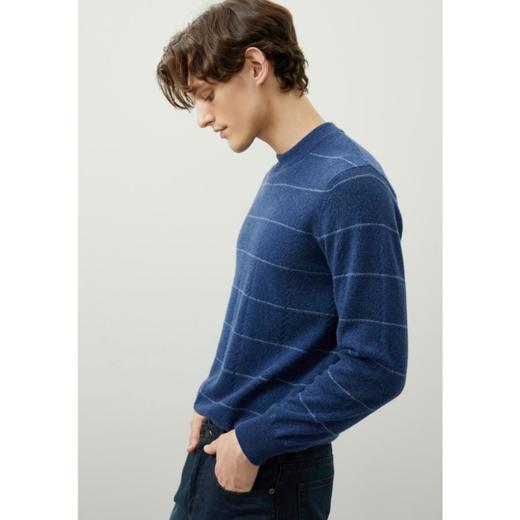 3楼珍贝一寸圆领夹色男衫 商品图1