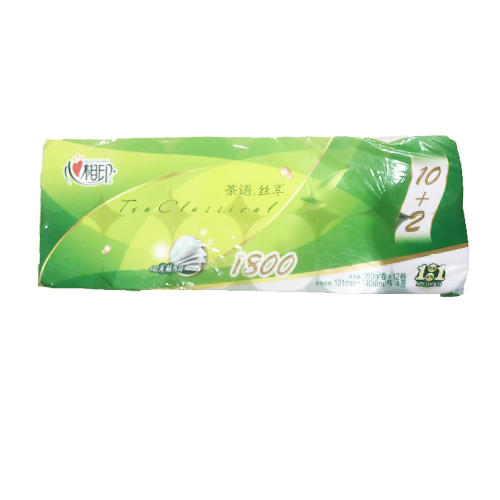 心相印茶语丝享四层无芯卫生纸12卷1800g 商品图0