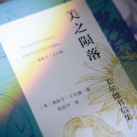 美之陨落：王尔德书信集 [英]奥斯卡·王尔德 著 孙宜学 译 商务印书馆 商品图4